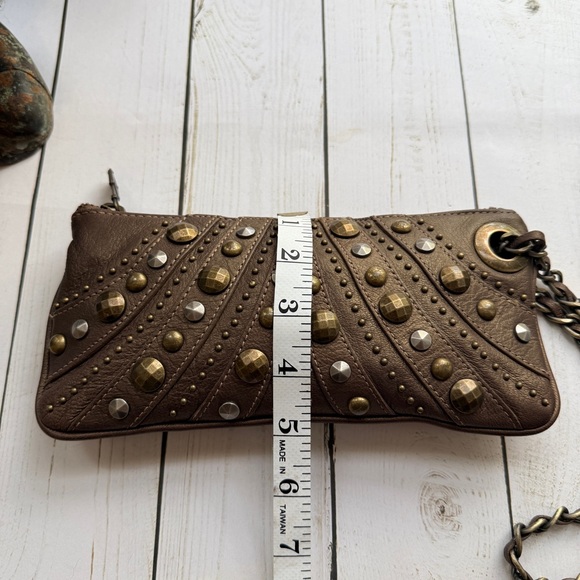 Betsey Johnson | Bronze Studded Wristlet - Picture 8 of 8